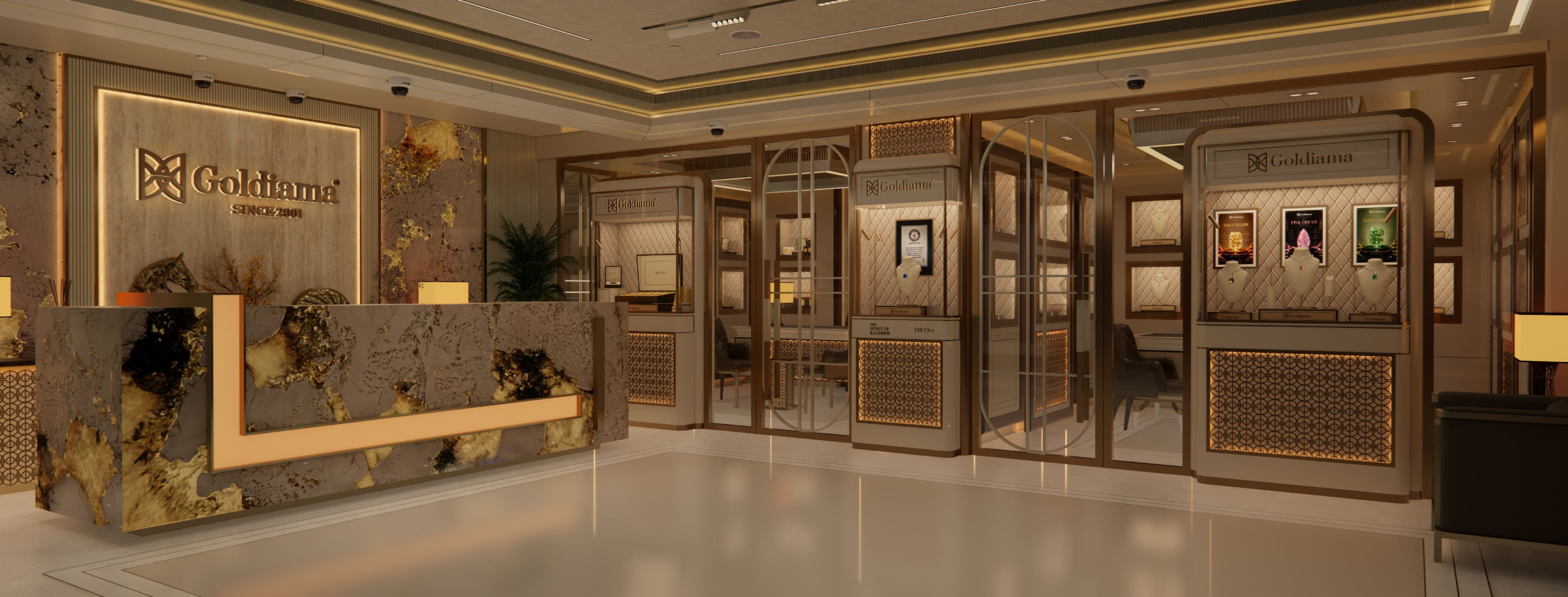 Goldiama showroom