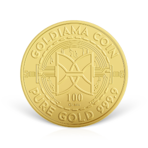 100 gram Gold Coin 999.9 Purity