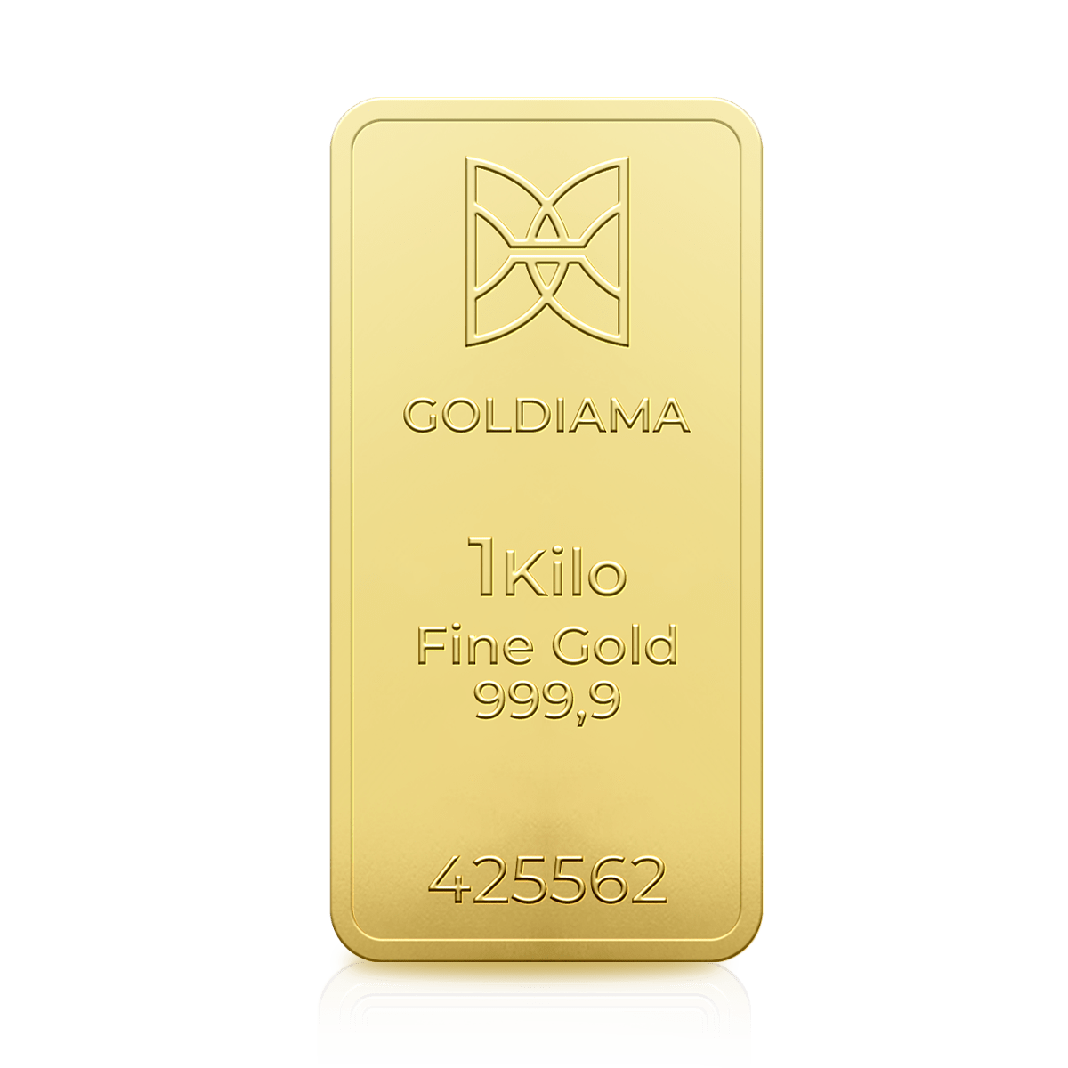 1 Kg Goldiama Gold Bar 999.9 Purity