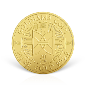 20 gram Gold Coin 999.9 Purity