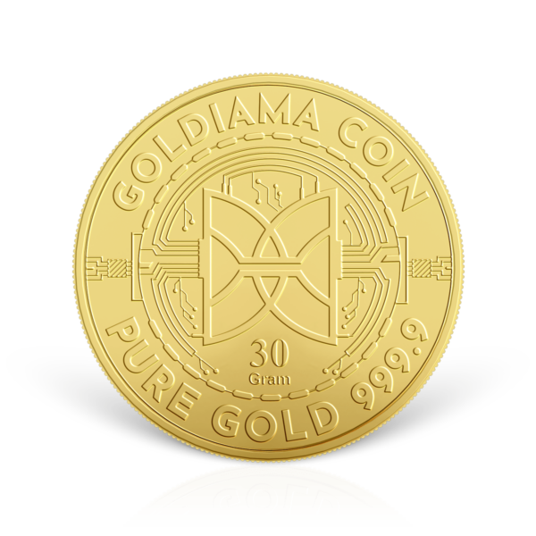 30 gram Gold Coin 999.9 Purity