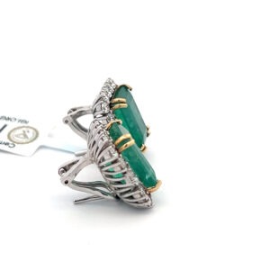 GDL-18K-White-Yellow-Gold-Earrings-Emerald-04