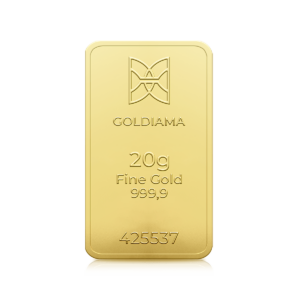 20 Gram Gold Bar 999.9 Purity