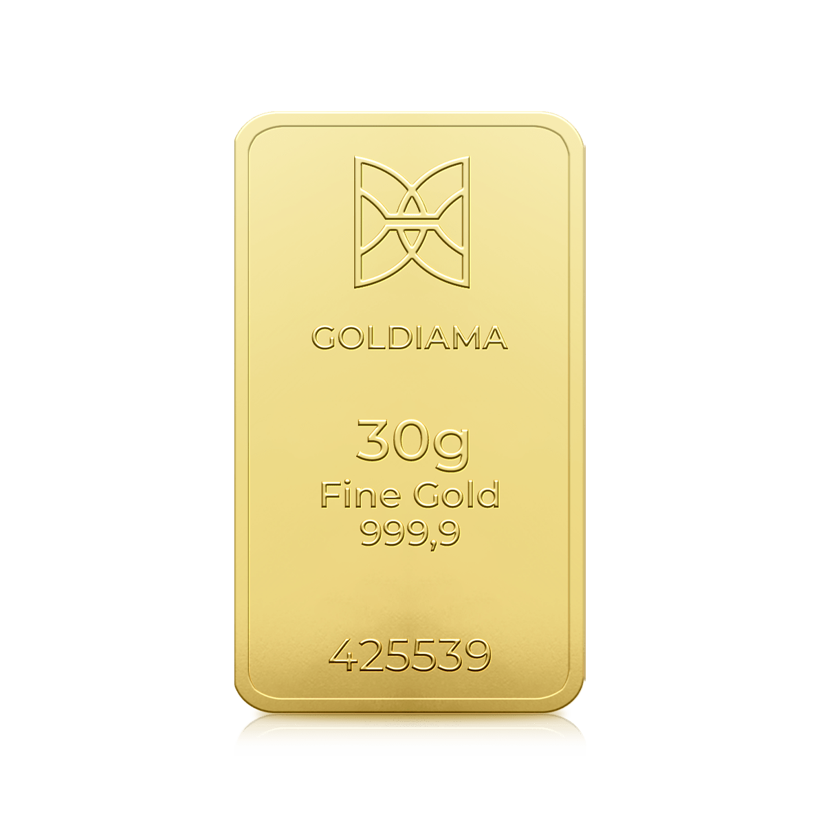 30 Gram Goldiama Gold Bar 999.9 Purity