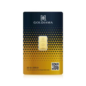 20 Gram Gold Bar 999.9 Purity