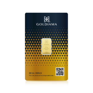 30 Gram Gold Bar 999.9 Purity