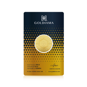 50 gram Gold Coin 999.9 Purity